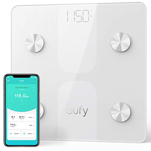 eufy Smart Scale C1 Körperanalysewaage Wägebereich (max.)=150kg Weiß von eufy
