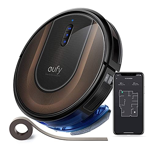 eufy by Anker, RoboVac G30 Hybrid Saugroboter mit Wischfunktion, Smart Dynamic Navigation 2.0, 2-in-1 Sauger & Wischmopp, 2000Pa Saugleistung, mit WLAN, Abgrenzungsstreifen (Generalüberholt) von eufy