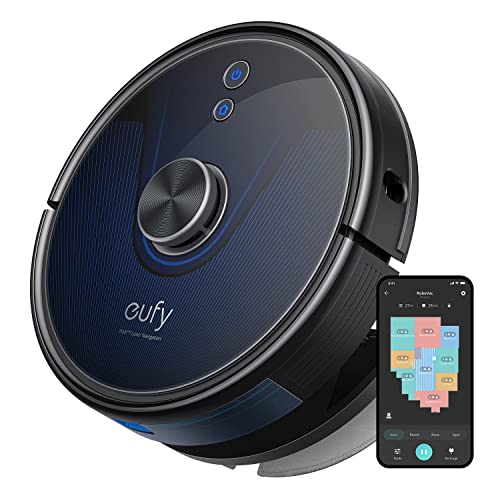 eufy by Anker RoboVac L35 Saug- & Wischroboter (3200Pa Saugkraft, 145min Akkulaufzeit, 330ml Staub-/ 200ml Wassertank, ideal bei Tierhaaren, mehrstöckige Kartierung, App-/Sprachsteuerung) von eufy