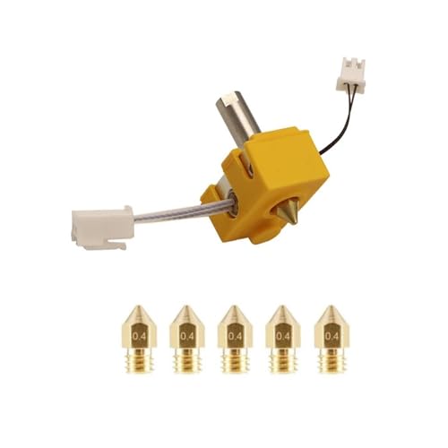For Artil-lery for Hor-net Hotend Extruder Kit Drucker Ersatzteile mit 0,4 mm Düse 5 Stück von eumenghe