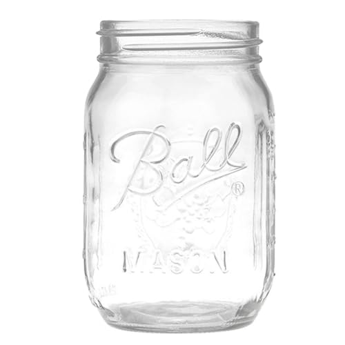 Mason Jar Multifunktionaler breiter Mund 16-Unzen-Glas-Konservenglas für Lebensmittelpraxis Ball Mason Jar von eurNhrN