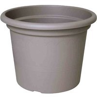 Euro3plast Geo 2058.G9Pflanzgefäß Kunststoff Taupe von euro3plast