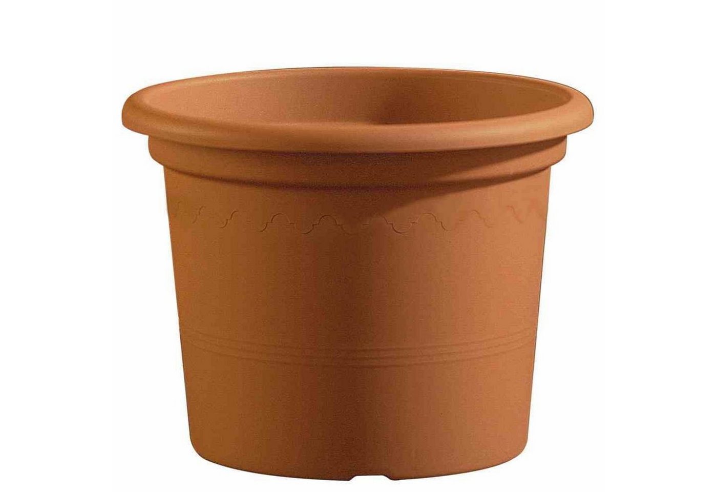 euro3plast Pflanzkübel Kübel GEO Ø 35 cm terracotta von euro3plast