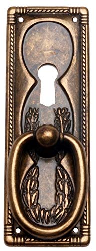 Antikmöbel Griff Schlüsselschild (2591) von euroantik1a