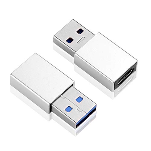 euroharry 2pk USB A 3.0 zu USB-C Typ C Laptop Desktop Adapter Konverter von euroharry