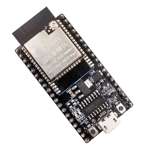 euroharry ESP32-WROOM32S Entwicklungsboard Wi-Fi+BT+BLEMCU Modul mit Antenne Mikrocontroller WirelessBluetooth WiFi Modul （1PC） von euroharry