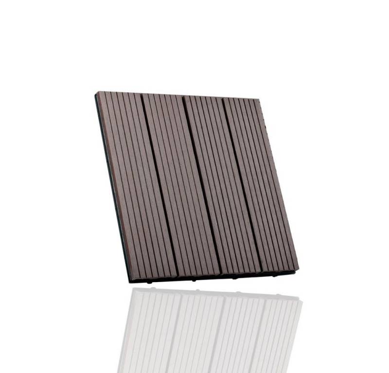 euroharry WPC-Fliesen WPC Terrassenplatten, 30x30cm, 110-St., WPC-Fliesen 10m² von euroharry