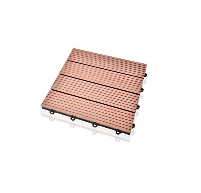 euroharry WPC-Fliesen WPC Terrassenplatten, 30x30cm, 110-St., WPC-Fliesen 10m² von euroharry