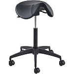 Euroseats Ergonomischer Hocker Matera Nylon, Mittelschwarz von euroseats