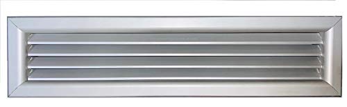 Düsengitter Aluminium Heißluft Kaltluft Diffusor 600 x 200 mm von evco