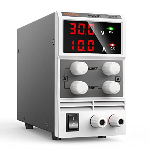Labornetzgerät, Eventek 0-30V 0-10A DC Netzgerät Regelbar Stabilisiert Digitalanzeige Labornetzteil Netzteil Strommessgeräte Labornetzgerät, Eventek 0-30V 0-10A DC Netzgerät Regelbar Stabilisiert Digitalanzeige Labornetzteil Netzteil Strommessgeräte von eventek