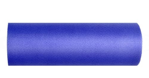 eventkauf Tüll Rolle 9m x 15cm Tischläufer Dekostoff (Blau) von eventkauf