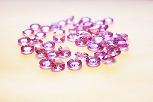 eventkauf 100 Kristalle Diamanten Streuteile Dekosteine 12mm (Lavanda) von eventkauf