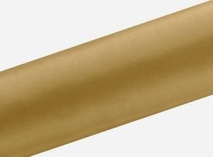 eventkauf Satin Rolle 9m x 16 cm Tischläufer Dekostoff (Gold) von eventkauf