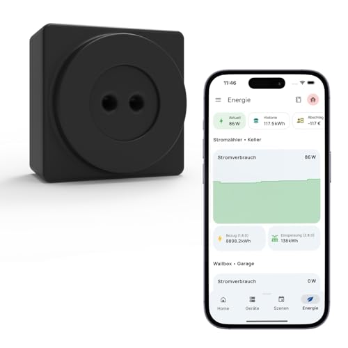 everHome EcoTracker IR - Stromzähler EHZ auslesen - Lesekopf Smartmeter - inkl. App von everHome