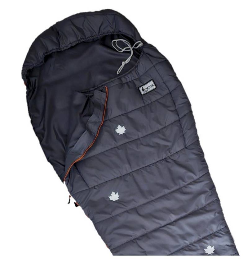everest 1953 Mumienschlafsack Maple Leaf 3°C bis -18°C 3-4 Seasons 215 cm x 78 cm x 54 cm 1,2 KG, 2 Wege Reißverschluß von everest 1953
