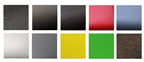 x-Repair Sitzbankbezug Reparaturpad Kunstleder 20 x 10 cm Flicken Reparaturaufkleber elastisch 20 x 10 cm Flicken mit Klebetube (rot R1) von everest 1953