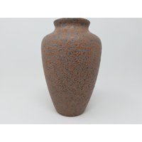 Vintage Vase - Scheurich Nr. 527-15 80Er Jahre Oder Später Ziegelrot Und Türkis Fat Lava Keramik Im Stil Der 50Er von everglaze