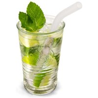 Ice -Glastrinkhalm, Einzeln, Gebogen | 10 X 200 Mm von everstraw