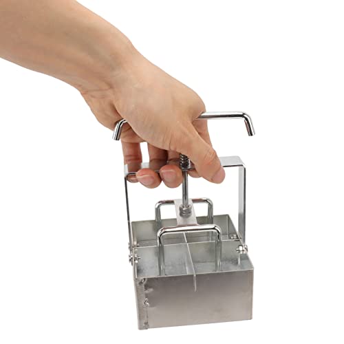 Soil Block Maker 5.1 cm Soil Block Maker Manual Soil Blocker Seed Block Maker Garden Tool with Handle for Seedlings von evhooe