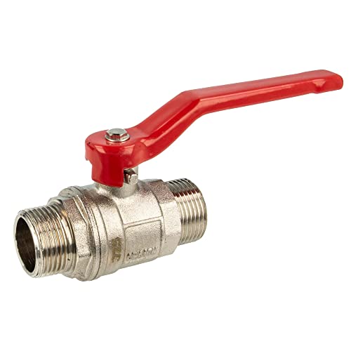 tecuro Messing Kugelhahn Größe 3/8" - DN 10 - beidseitig Aussengewinde tecuro Messing Kugelhahn Größe 3/8" - DN 10 - beidseitig Aussengewinde von tecuro