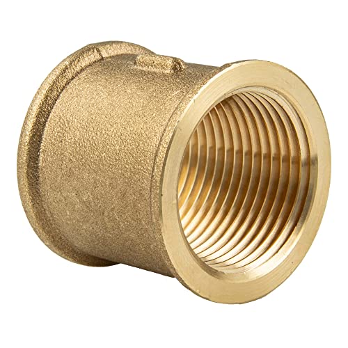 tecuro Muffe Innengewinde Rp 3/4 Zoll nach Norm ISO 7/1 DIN EN 10226-1, Messing blank CW617N nach Trinkwasserverordnung 50930-6 tecuro Muffe Innengewinde Rp 3/4 Zoll nach Norm ISO 7/1 DIN EN 10226-1, Messing blank CW617N nach Trinkwasserverordnung 50930-6 von tecuro