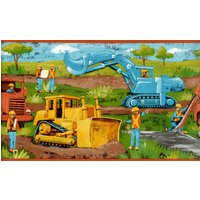 Blaue Tapete Bordüre, Bordüre von ewallpaperandborder