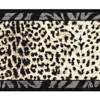 Leopard Animal Print Tapete, Dschungel-Thema-Wanddekor, Vorgeklebt, 40 X 18 cm von ewallpaperandborder