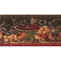 Raymondwaites Tapetenbordüre Für Die Küche Im Vintage-stil, 15 "x 9 Zoll, 9' von ewallpaperandborder