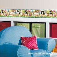 Verspielte Kätzchen Und Katzen Tapete Im Blumengarten - Blau, Grün, Schwarz, Braun Tierliebhaber Katzenwanddekor Verspielte Kätzchen Und Katzen Tapete Im Blumengarten - Blau, Grün, Schwarz, Braun Tierliebhaber Katzenwanddekor von ewallpaperandborder