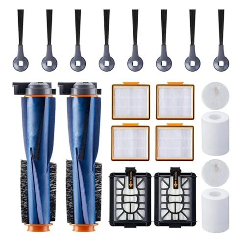 ewgrkba 1 Set Hauptbürste Seitenbürste HEPA-Filter kompatibel mit Shark AV2501AE AV2502AE Staubsauger Zubehör von ewgrkba