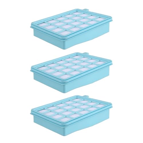 ewgrkba 3X Filterset kompatibel mit Powerpro Active und Compact Staubsauger. (Vergleichbar mit FC8058/01) von ewgrkba