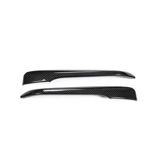 ewgrkba ABS Auto Front Kopf Nebel Lampe Trim Abdeckung Nebel Licht Augenbraue Rahmen Kompatibel Mit BMW X1 F48 2016-2019 Auto Außen Zubehör(Carbon Fiber) von ewgrkba