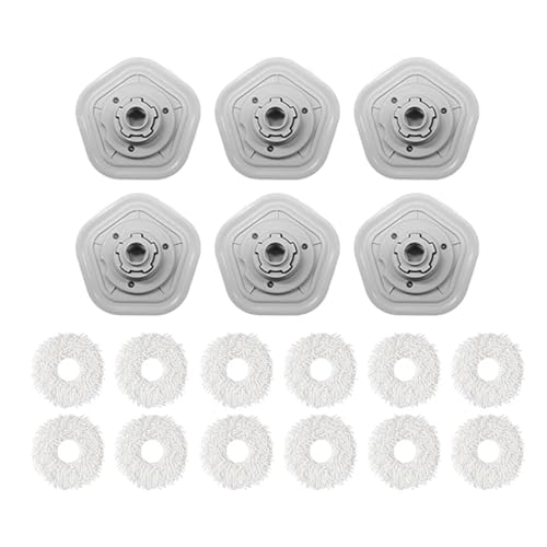 ewgrkba Ersatz-Kits for Wischtücher und Lappen-Stents, kompatibel mit dem Roboter-Staubsauger Bot W10 W10pro, verbessertes abnehmbares Wischpad von ewgrkba