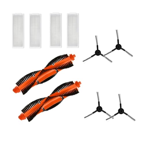 ewgrkba Roller Pinsel Mopp Tuch Hepa-Filter Kompatibel mit Xiaomi Roboter Vakuum-Mop P STYTJ02YM Roboter Staubsauger Teile von ewgrkba