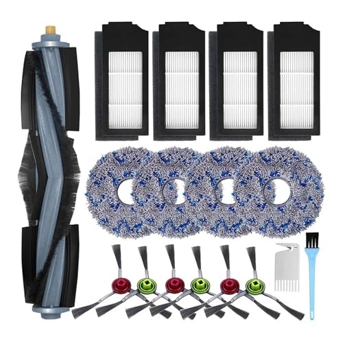 ewgrkba Zubehörset kompatibel mit Deebot X1 Omni Ersatzteile Zubehör for Deebot X1 Turbo Staubsauger Hauptbürste von ewgrkba