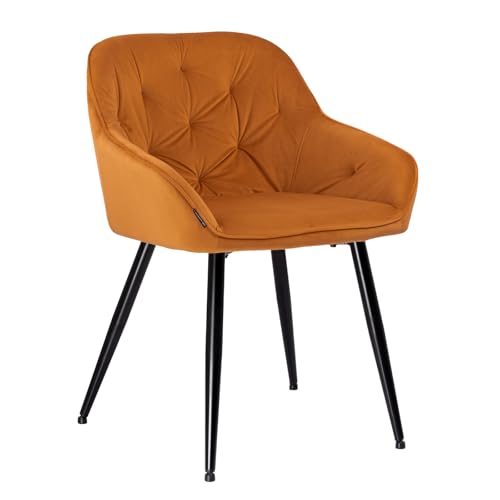 exitodesign Loren Esszimmerstühle Mit Armlehne Schminktisch Stuhl Esszimmerstuhl Esstisch Stühle Esszimmer Stühle Polsterstuhl Bistrostuhl Esszimmerstühle 55x60x79 cm Zimt exitodesign Loren Esszimmerstühle Mit Armlehne Schminktisch Stuhl Esszimmerstuhl Esstisch Stühle Esszimmer Stühle Polsterstuhl Bistrostuhl Esszimmerstühle 55x60x79 cm Zimt von exitodesign