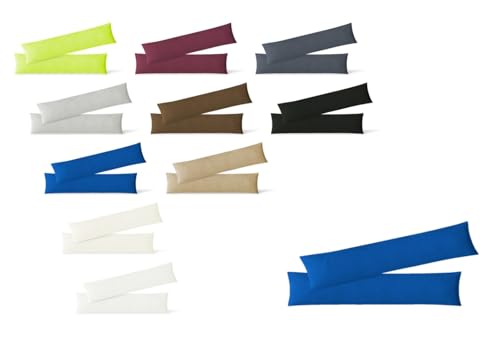EXKLUSIV HEIMTEXTIL Jersey Kissenbezug Hülle 2 Sparpack Set mit Reißverschluss hochwertige Qualität 40 x 145 cm Royalblau EXKLUSIV HEIMTEXTIL Jersey Kissenbezug Hülle 2 Sparpack Set mit Reißverschluss hochwertige Qualität 40 x 145 cm Royalblau von EXKLUSIV HEIMTEXTIL