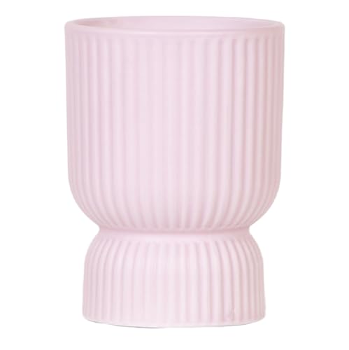 Übertopf "Diabolo" - klassische Form - zarte Pastellfarben - rosa - passend für 12cm Töpfe von exotenherz