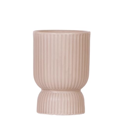 Übertopf "Diabolo" - klassische Form - zarte Pastellfarben - sand - hellbraun - passend für 9cm Töpfe Übertopf "Diabolo" - klassische Form - zarte Pastellfarben - sand - hellbraun - passend für 9cm Töpfe von exotenherz