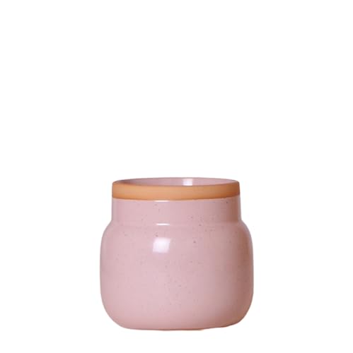 Übertopf "Vintage Bowl" - Keramik im Vintage-Look - rosa - passend für 9cm Töpfe von exotenherz