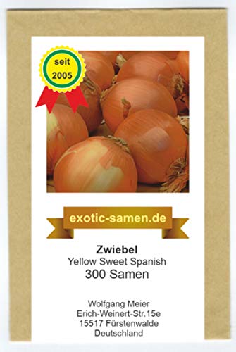 Zwiebel - Riesenzwiebel - Yellow Sweet Spanish - 300 Samen von exotic-samen