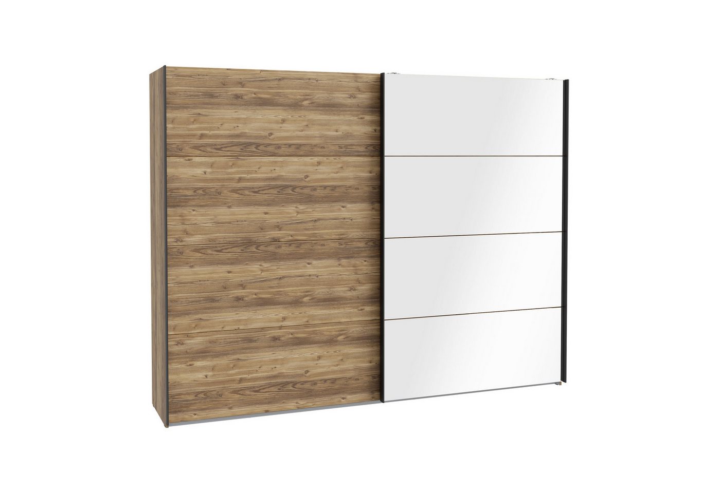expendio Kleiderschrank Hailey 2 Alpine Picea Nb. / schwarz 281x216x68 cm expendio Kleiderschrank Hailey 2 Alpine Picea Nb. / schwarz 281x216x68 cm von expendio