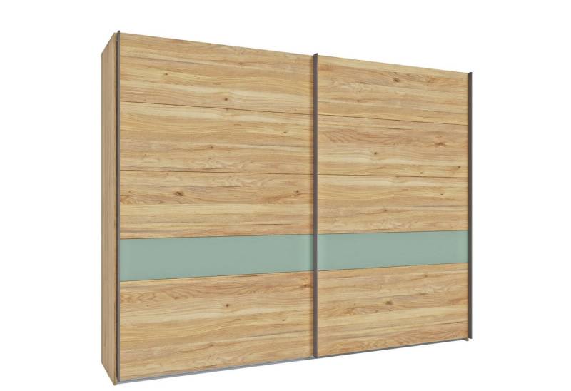 expendio Kleiderschrank Wenke 1 Mauvella Oak Nb. / salbei von expendio