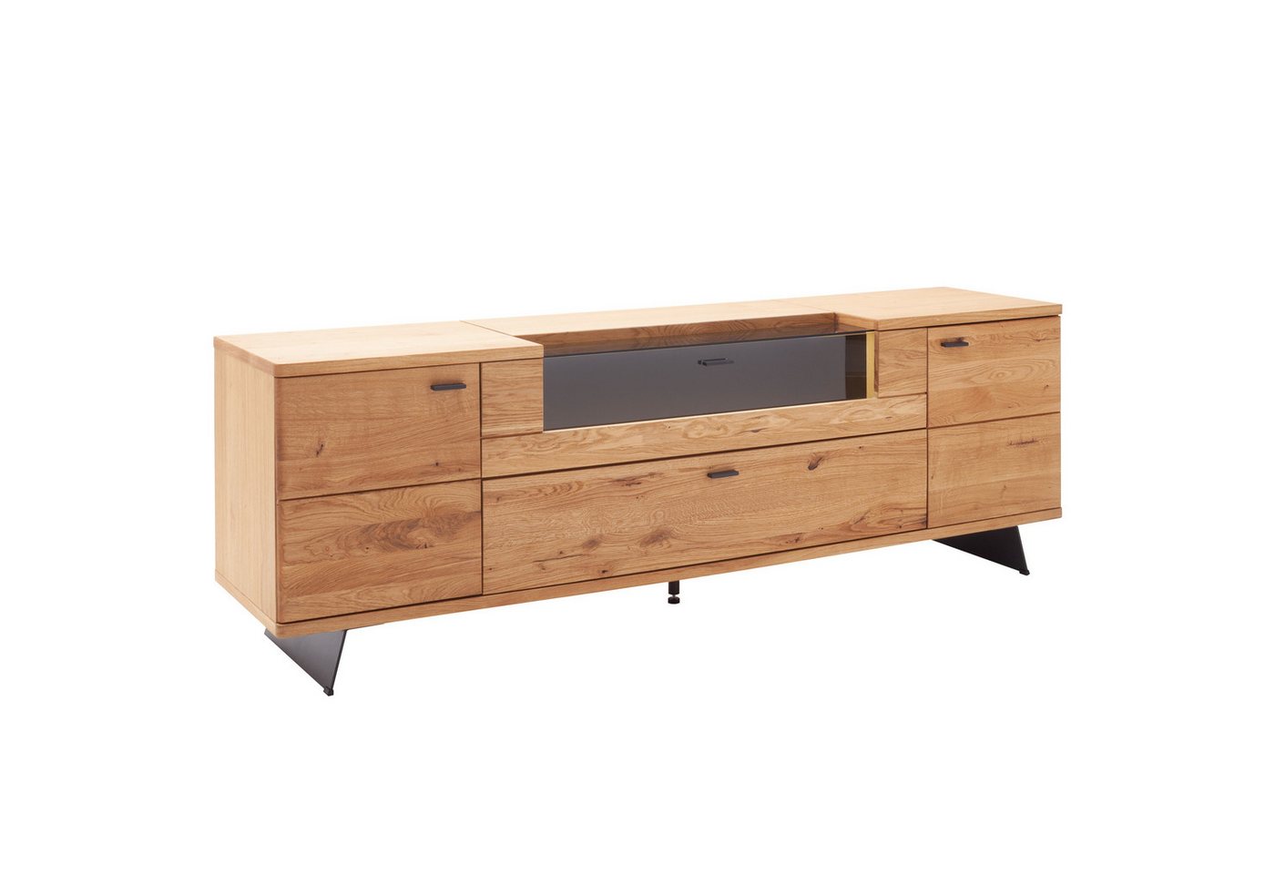 expendio Lowboard Britta 5-2, Wildeiche teilmassiv 210x70x50 cm expendio Lowboard Britta 5-2, Wildeiche teilmassiv 210x70x50 cm von expendio