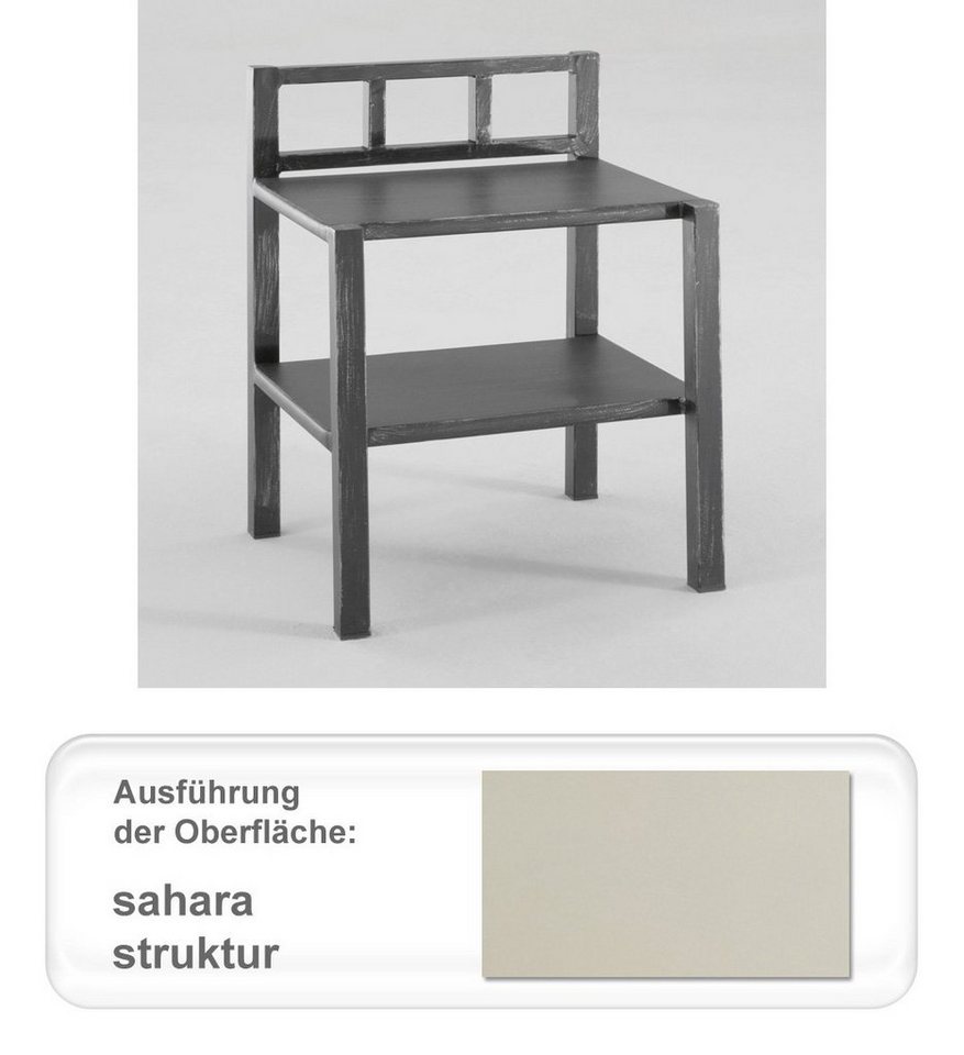 expendio Nachtkommode Elias, Nachttisch sahara struktur 43x67x36 cm von expendio