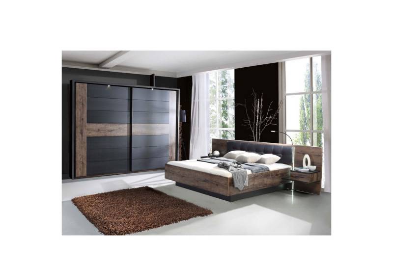 expendio Schlafzimmer-Set Bellino 20, (Spar-Set, 2-tlg), Schlammeiche / Schwarzeiche von expendio