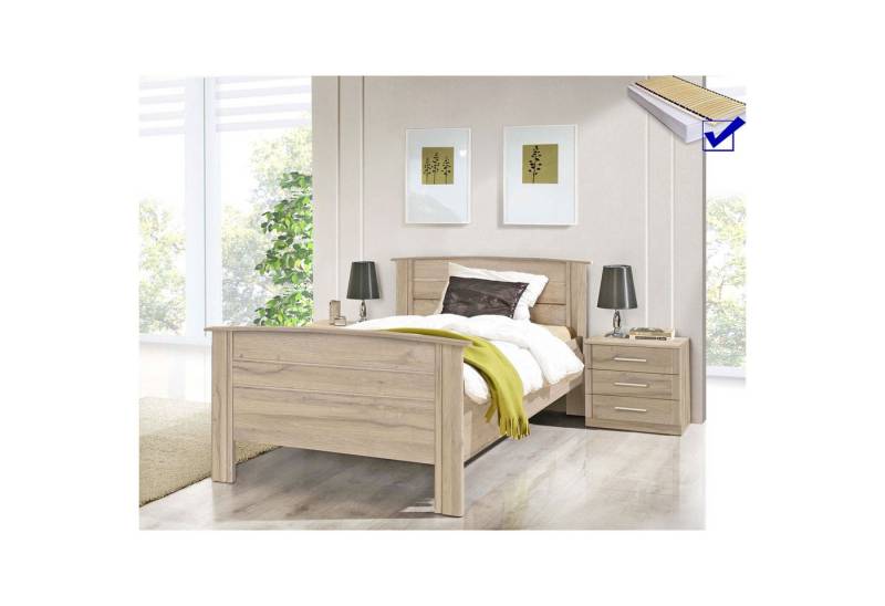 expendio Schlafzimmer-Set Glenn 23, (Spar-Set, 4-St), Bianco Eiche Nb. von expendio