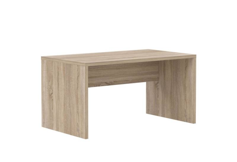 expendio Schreibtisch Calvin 105, Sonoma Eiche Nb., 140x73x80 cm von expendio