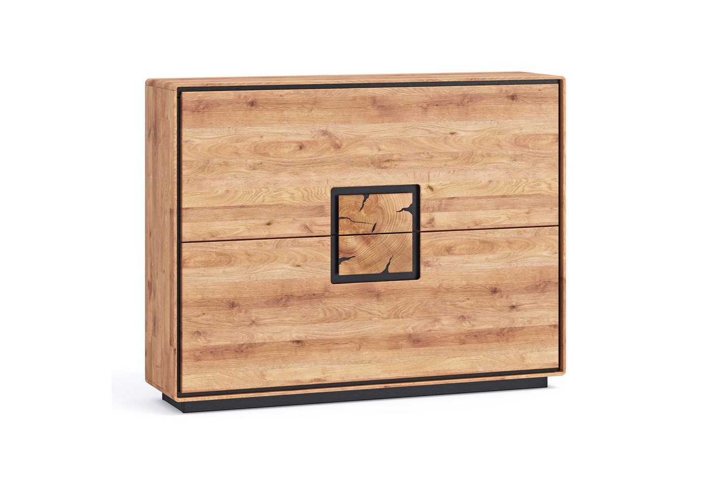 expendio Schuhschrank Badea 1 Wildeiche massiv geölt, 120x90x30 cm expendio Schuhschrank Badea 1 Wildeiche massiv geölt, 120x90x30 cm von expendio